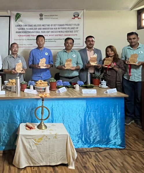 Science Technology and Innovations Hub in fringe village of Khangchendzonga National Park (K.N.P),UNESCO, World Heritage site, Yuksam and Tashiding block,West District, Sikkim State